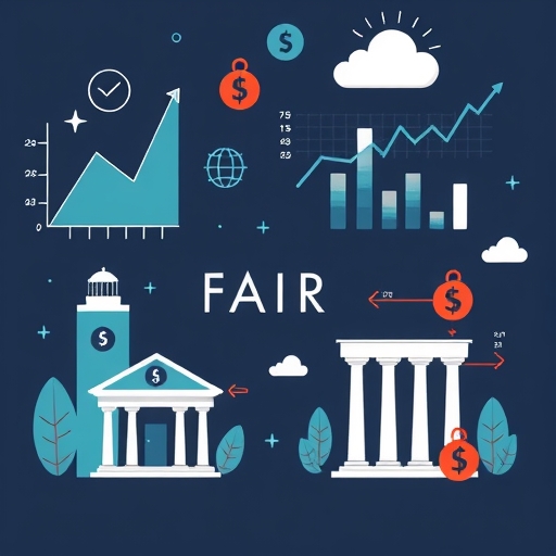 公允價值與透明度的關聯示意圖，包含圖表和公司資產