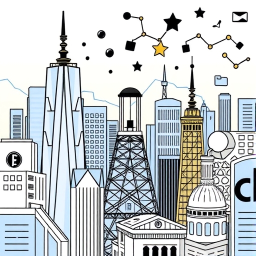 地緣政治變遷對經濟影響的示意圖