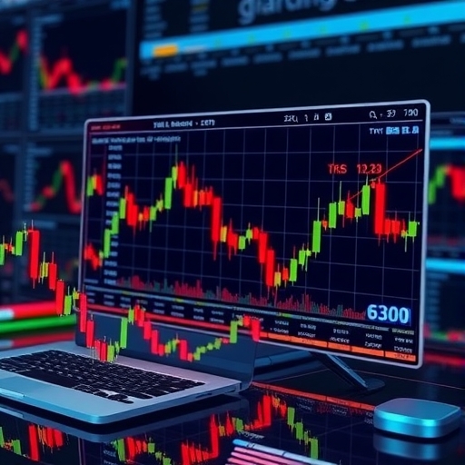 數位轉型在期貨交易中的應用示意圖