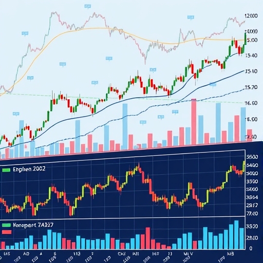 德國期指的金融交易資料圖表