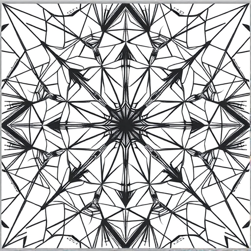 數學元素與金融市場視覺相互交織的圖像