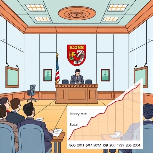 顯示利率演變的資訊圖表