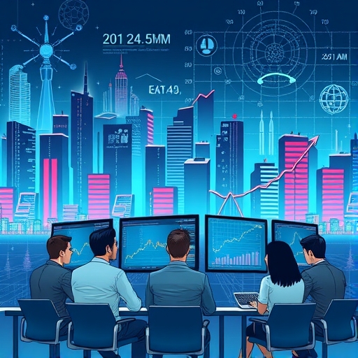 多元團隊正在討論人工智慧的創新