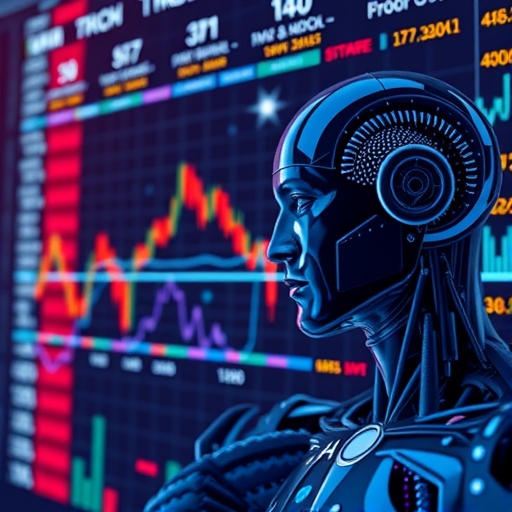 人工智慧正在分析股市趨勢