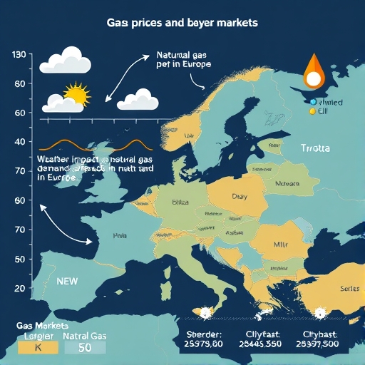 極端氣候影響天然氣需求