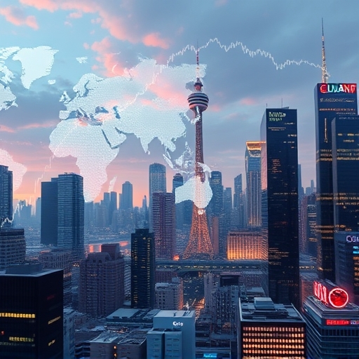 全球金融市場趨勢圖像一