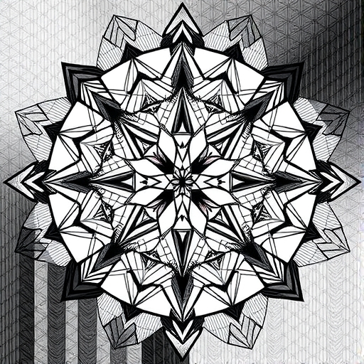 抽象圖案反映市場趨勢