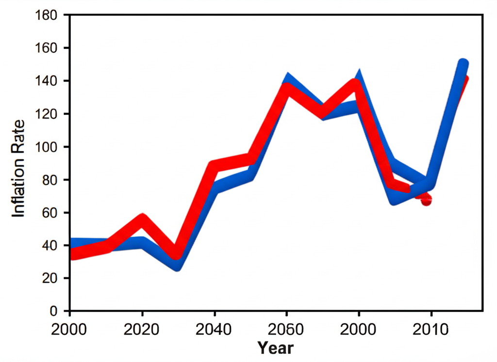 美元走弱下全球資產重新配置的拔河比喻圖。