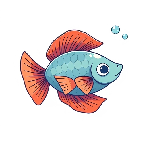 一隻獨特的鬥魚在水底深處,象徵著對未來挑戰的深入思考與適應。