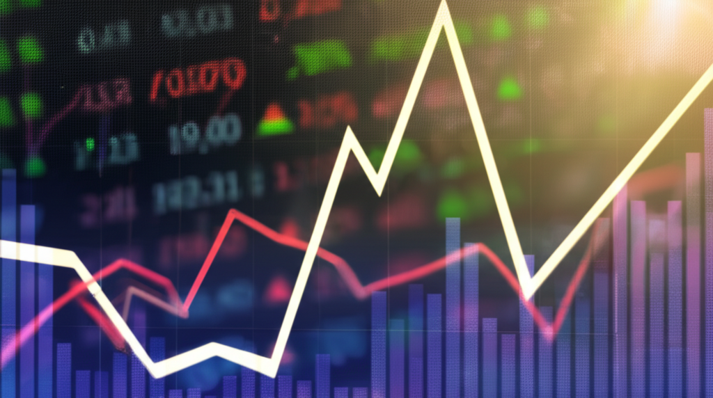 一張疊加了貨幣符號、油桶和工廠圖示的世界地圖,代表全球宏觀經濟趨勢與地緣政治影響。