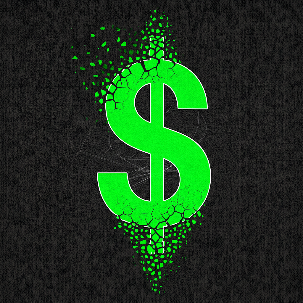 美國過去一年消費者物價指數(CPI)趨勢圖。