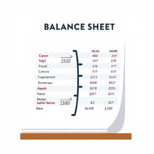 資產負債表示意圖