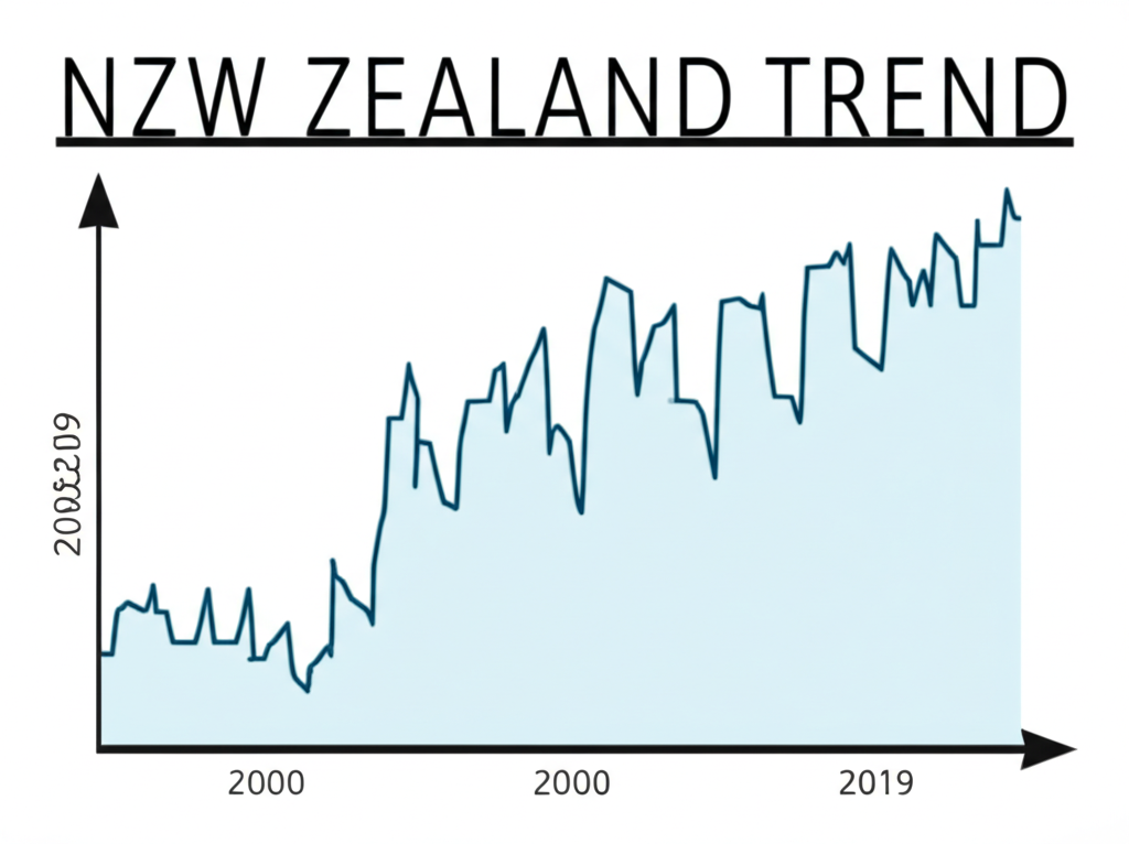 一隻手持放大鏡檢視經濟數據長條圖，象徵對金融指標的深入分析。