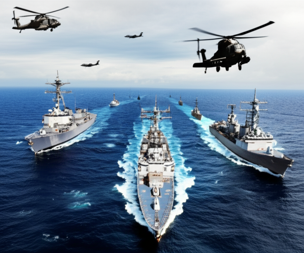 全球供應鏈圖示，紅海區域節點顯示中斷，象徵瓶頸及其全球連鎖反應。