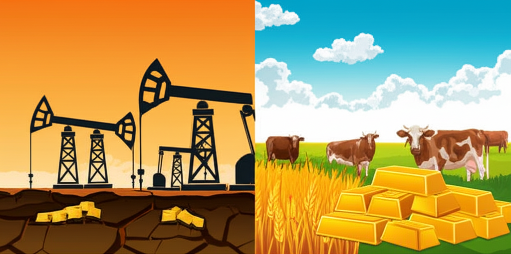 硬商品與軟商品分類圖示