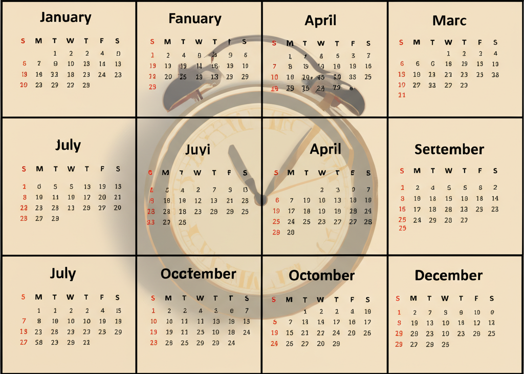 美股財報季年度日曆與季度時間點插圖