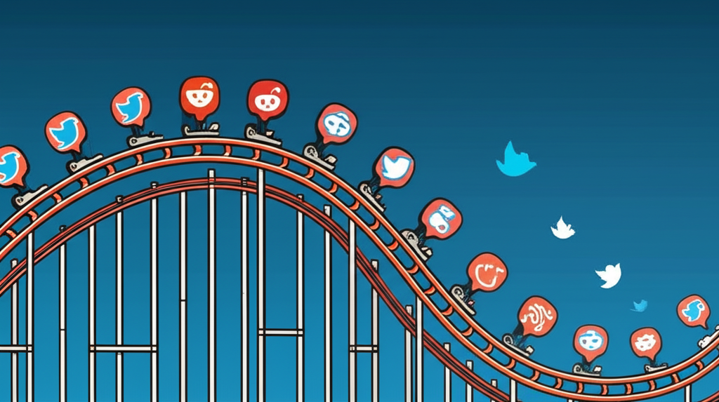 迷因股高波動性與社群媒體影響插圖