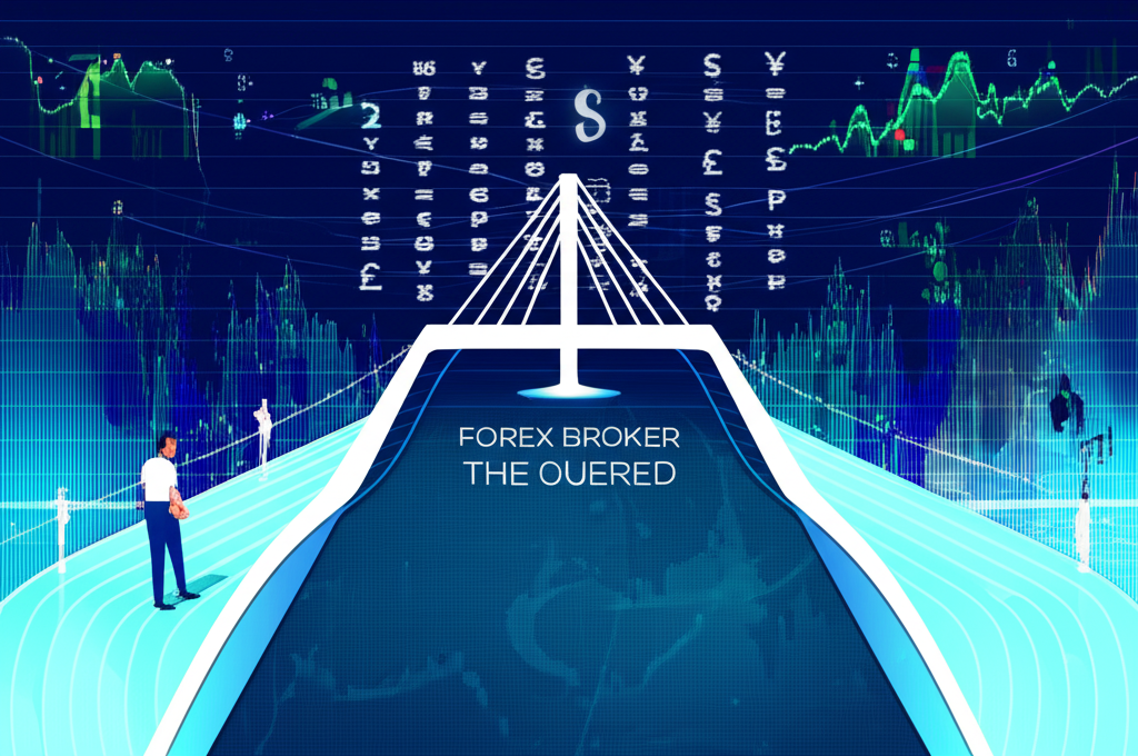 外匯經紀商作為投資者與全球貨幣市場的橋樑，連接數據流與金融符號