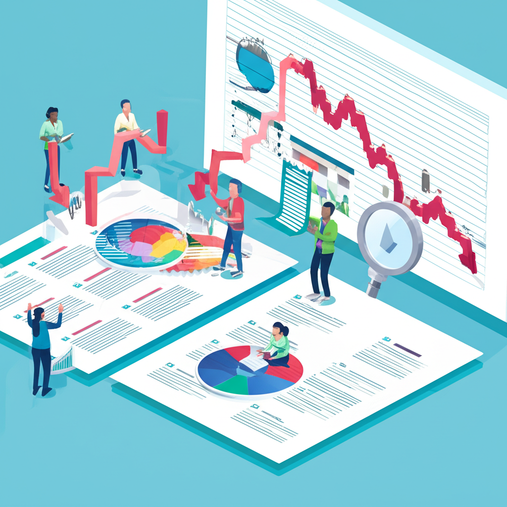 美股財報季股市波動與投資人分析插圖